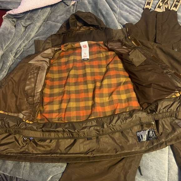 Men's Brown Hooded Jacket - Picture 6 of 16